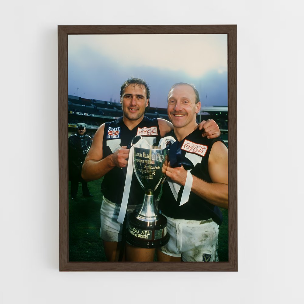 Poster La Victoire de Gary – affiche Football australien (vue 5)